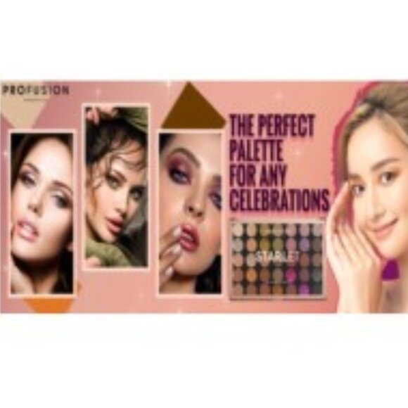 Profusion Cosmetics 35 Shade Starlet Vibrant Eyeshadow Palette - Picture 12 of 16